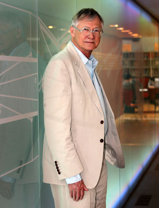 Sir Nicholas Grimshaw, President of the Royal Academy of Arts at his office in London, Britain - 10 Jun 2010