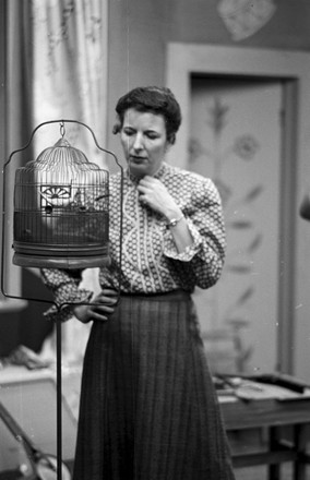 American Film Actress Mary Wickes Standing Editorial Stock Photo ...