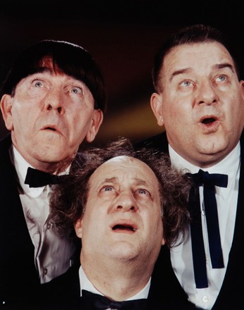 Portrait Three Stooges Larry Fine Joe Editorial Stock Photo - Stock ...