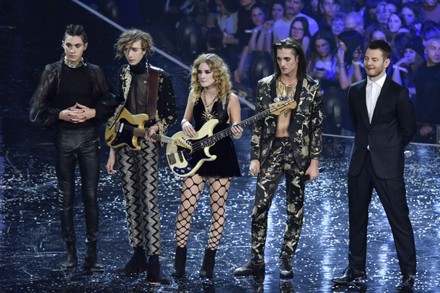 'X Factor' TV show final, Milan, Italy - 14 Dec 2017