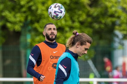 French National Soccer Team Players Karim Editorial Stock Photo - Stock