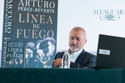 Arturo Perez Reverte Presents New Book In Madrid, Spain - 06 Oct 2020