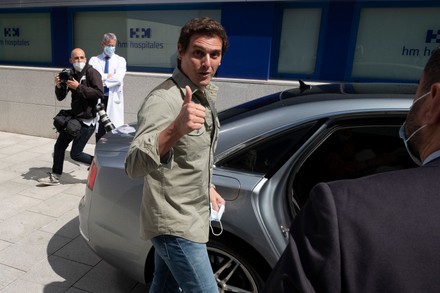 Malu And Albert Rivera Leaving The Hospital, Madrid, Spain - 08 Jun 2020