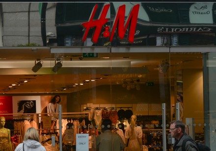 Open H M Store Dublin City Editorial Stock Photo Stock Image