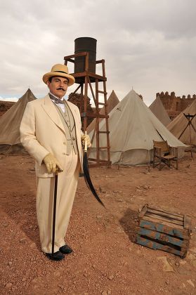 DAVID SUCHET HERCULE POIROT Editorial Stock Photo - Stock Image