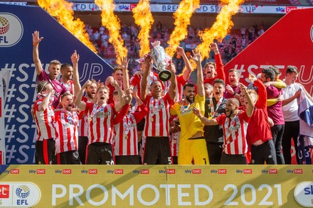 Brentford Forward Ivan Toney 17 Lift Editorial Stock Photo - Stock ...