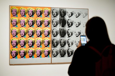 Andy Warhol Exhibition, London, UK - 10 Mar 2020