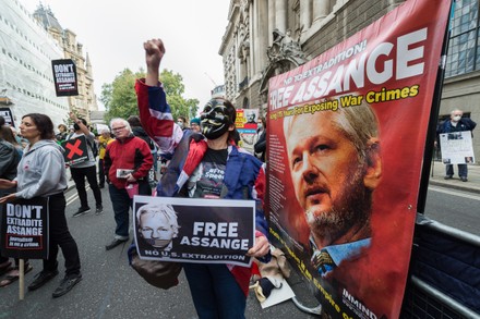 Dame Vivienne Westwood Protests To Stop The extradition Of Julian Assange, London, United Kingdom - 07 Sep 2020