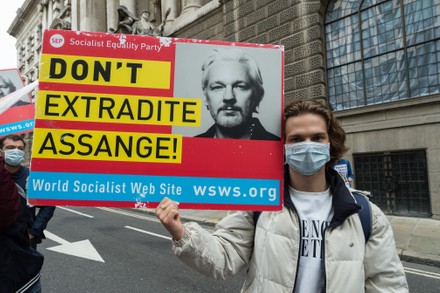 Dame Vivienne Westwood Protests To Stop The extradition Of Julian Assange, London, United Kingdom - 07 Sep 2020