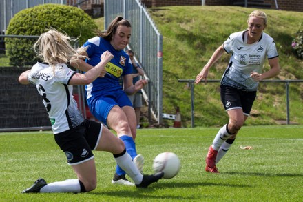 Swansea v Abergavenny, Welsh Premier Womens League, Llandarcy Academy, Neath, Wales, UK - 30 May 2021