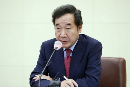 Ex-ruling party chief at press conference, Daegu, Korea - 01 Jun 2021