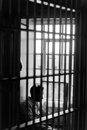 Man Sitting Inside His Cell Soledad Editorial Stock Photo - Stock Image ...