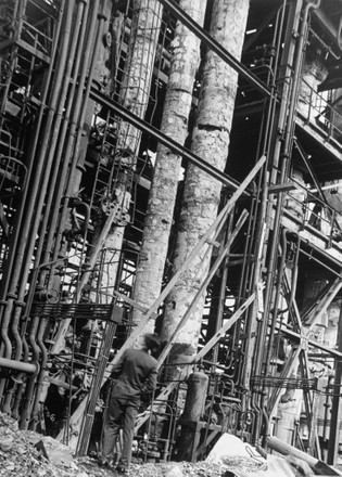 Circa 1945 View Bombdamaged Pipes Used Editorial Stock Photo - Stock ...