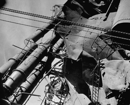 Circa 1945 View Bombdamaged Pipes Used Editorial Stock Photo - Stock ...