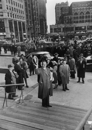 Senator Estes Kefauver Waving On Steps Editorial Stock Photo - Stock ...