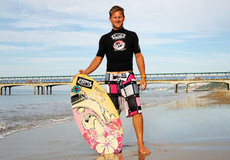 Guy Cribb On Paddleboard Editorial Stock Photo - Stock Image | Shutterstock