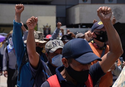 Some 4,000 teachers demand dialogue with the Mexican President, in southeast Mexico, Tuxtla Gutierrez - 01 Jun 2021