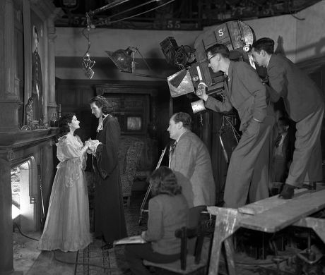 Behind Scenes Filming Camera Margaret Lockwood Editorial Stock Photo