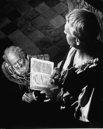 Lr Felix Aylmer Performing Polonius Sir Editorial Stock Photo - Stock
