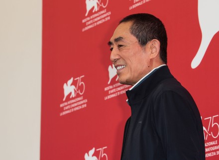 'Ying (Shadow)' and 2018 Jaeger-LeCoultre Glory To The Filmaker Award to Zhang Yimou photocall, 75th Venice Film Festival, Italy - 06 Sep 2018