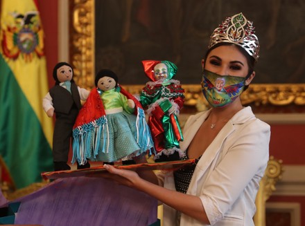 Miss Bolivia is named ambassador of La Paz to help with health issues - 02 Jun 2021