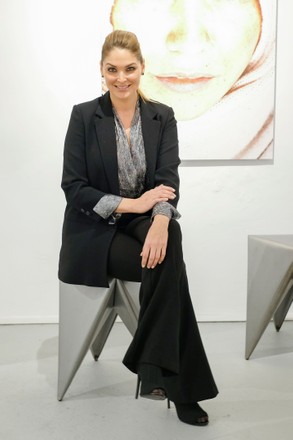 Blanca Soto inaugurates exhibition, Madrid, Spain - 04 Feb 2020