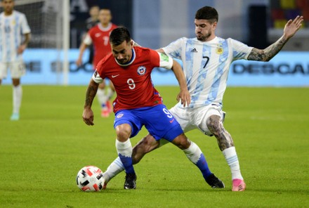 Argentina v Chile, World Cup Qualifiers, Santiago del Estero, Argentina ...