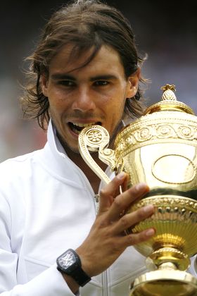 Rafael Nadal Mens Final Trophy Editorial Stock Photo - Stock Image ...