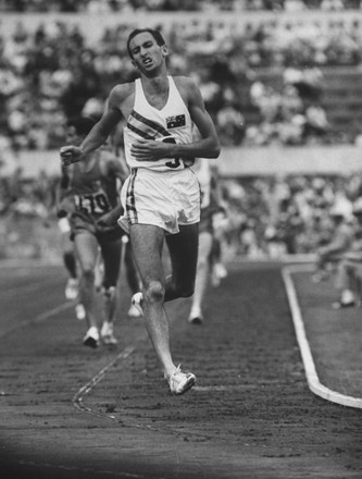 Australian Herb Elliot During Mens 1500meter Editorial Stock Photo ...