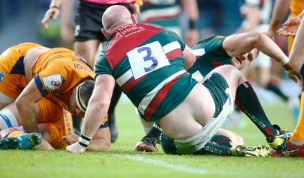 Leicester Tigers Player Dan Cole During Editorial Stock Photo - Stock Image