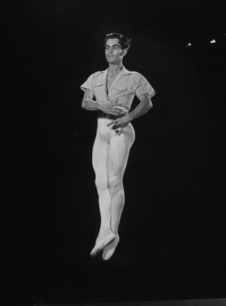 Ballet Dancer Hugh Laing Executing Double Editorial Stock Photo - Stock ...