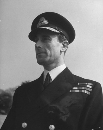 Lord Louis Mountbatten Uniform During Wwii Editorial Stock Photo ...