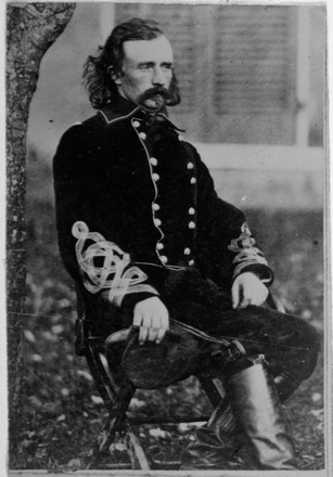 PORTRAIT GEORGE ARMSTRONG CUSTER 1839-1876 AMERICAN Editorial Stock ...