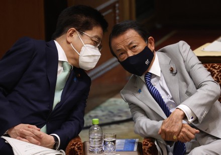 Japanrese Prime Minister Yoshihide Suga has a parliamentary debate with opposition leaders, Tokyo, Japan - 09 Jun 2021