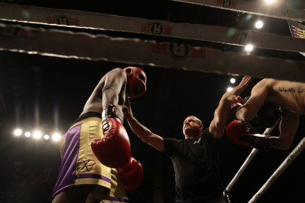 Celebrity Boxing: Lamar Odom v. Aaron Carter, Fight, Atlantic City, New Jersey, USA - 11 Jun 2021