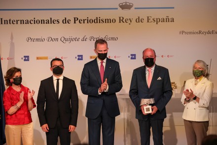 38th King of Spain Journalism Awards and 17th King of Spain Don Quijote Journalism Awards handover ceremony, Madrid - 09 Jun 2021