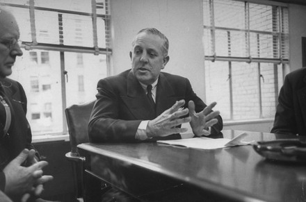 Paul G Hoffman His Studebaker Commander Editorial Stock Photo Stock