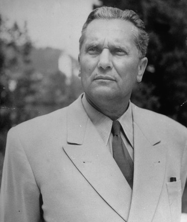 Portrait Marshal Tito Orig Josip Broz Editorial Stock Photo - Stock ...