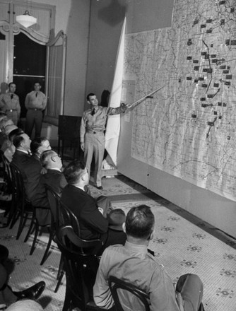Captain Harry M Roper Explaining Some Editorial Stock Photo - Stock ...