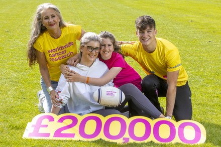 Gaby's £200,000 Fundraising Goal in Dad's Memory, Ayr Rugby Club, Ayr, Scotland  UK - 03 Jun 2021