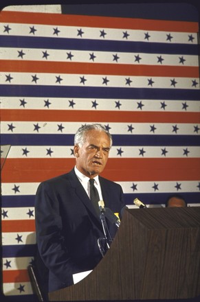 Arizona Sen Barry Goldwater Speaking During Editorial Stock Photo   Shutterstock 12060104k 