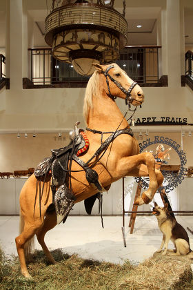 Christies to auction Roy Rogers' stuffed horse Trigger, New York, America - 09 Jul 2010