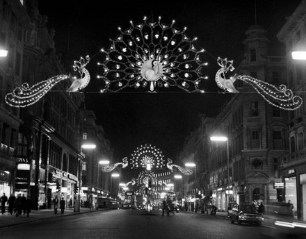 Regent Street At Christmas, London, United Kingdom - 25 Dec 1969