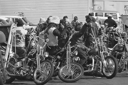 Members Iron Horsemen Motorcycle Club Congregate Editorial Stock Photo ...