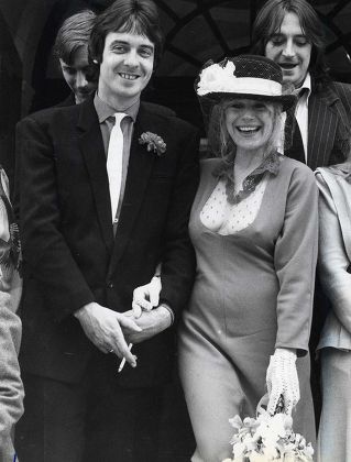 Marianne Faithfull Pictured On Her Wedding Editorial Stock Photo ...