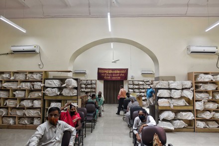 View Inside Newly Renovated Hardayal Municipal Editorial Stock Photo ...