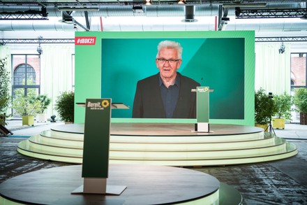 Greens Party holds virtual federal party congress in Berlin, Germany - 13 Jun 2021