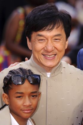 Jaden Smith Jackie Chan Editorial Stock Photo - Stock Image 