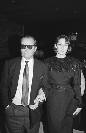 Jack Nicholson and Angelica Huston