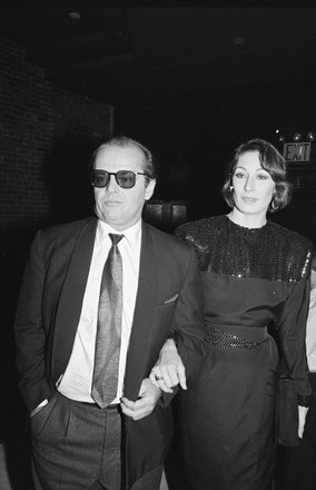 Jack Nicholson and Angelica Huston